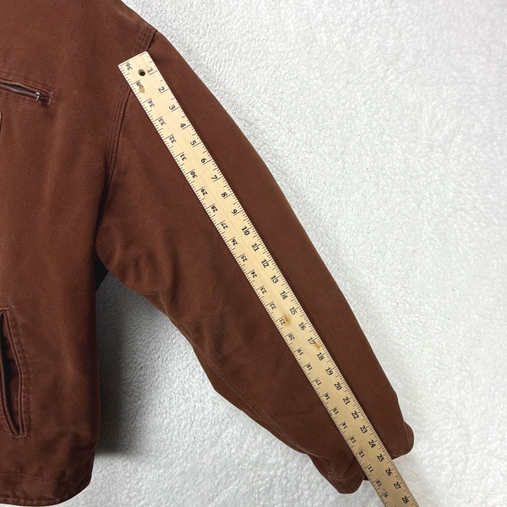 Carhartt Sierra Jacket Sherpa Lined Mens XL J141 CLY Clay - Picture 7 of 14